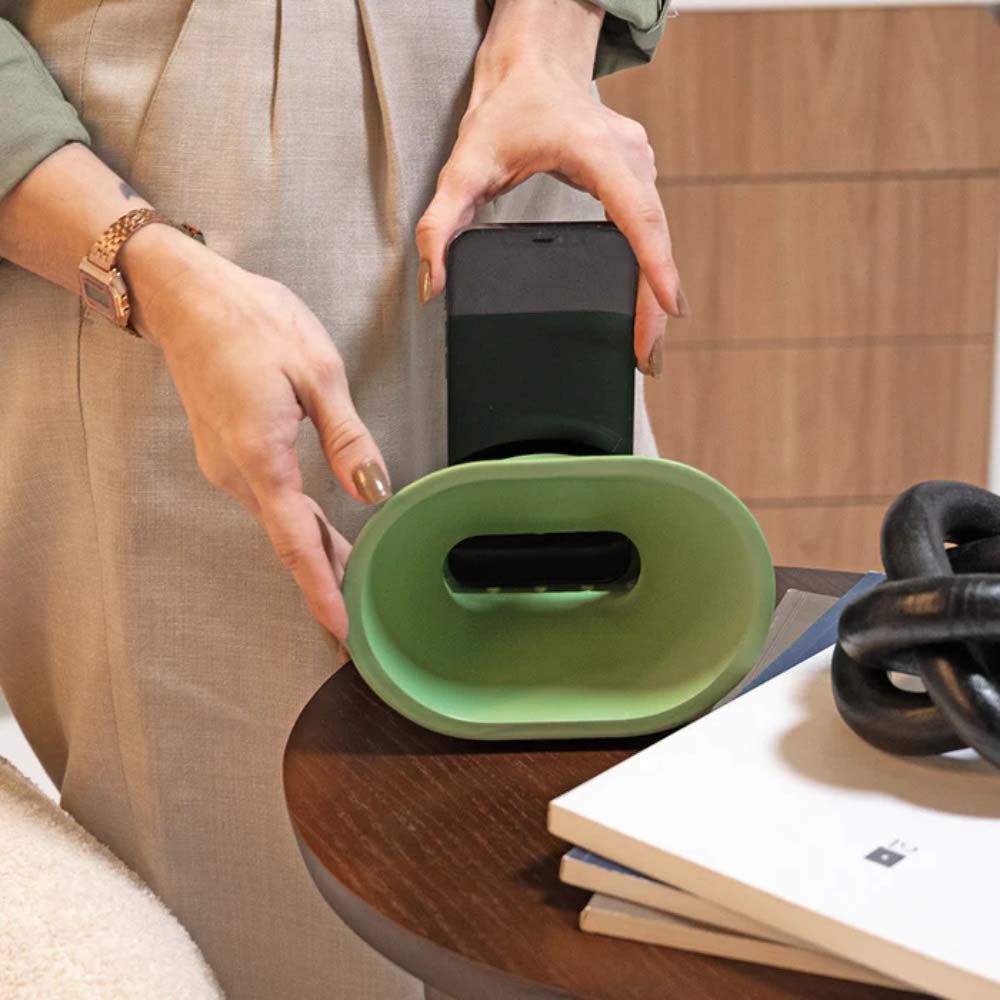 Carregador por Indução com Amplificador de Som  Elements Monsoni